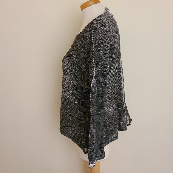 Skif/Skifo Oversized Unstructured Painted Tunic Sweater - Picture 4 of 10
